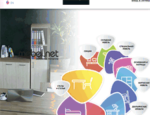 Tablet Screenshot of mebel.net