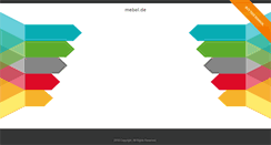 Desktop Screenshot of mebel.de
