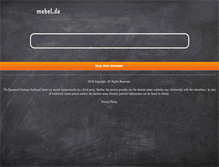 Tablet Screenshot of mebel.de